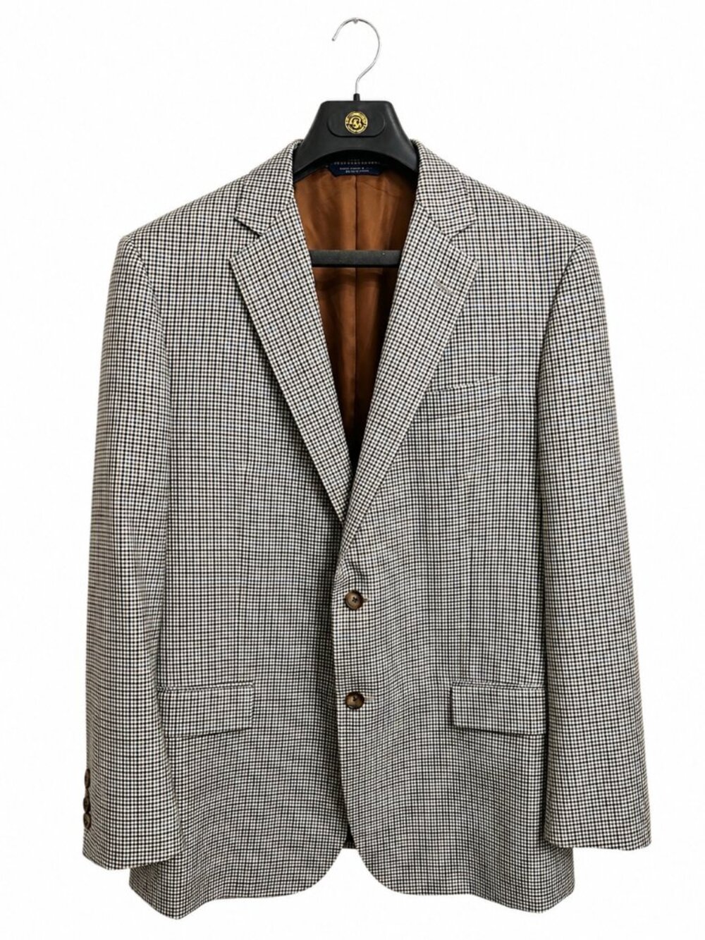 Brooks Brothers 1818 Fitzgerald Drago Super 130's Wool Check Sport Coat Blazer